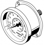 FESTO壓力表測(cè)量精度等級(jí) FMA-50-10-1/4-EN