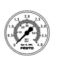 FESTO壓力表,MAP-40-1-1/8-EN