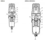 AW30-03G-A，日本SMC減壓閥AW40-04DG-1-A